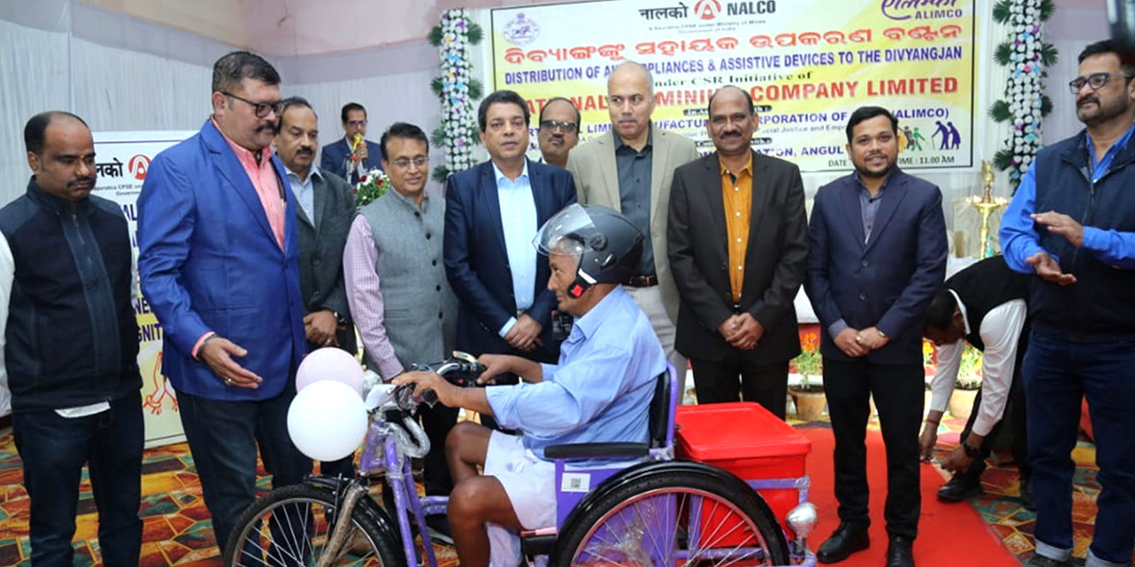 On World Disability Day, NALCO Extends Support for Divyangjans